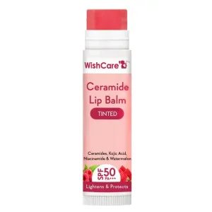 WishCare Ceramide Lip Balm Tinted with SPF 50 PA+++ 5gm